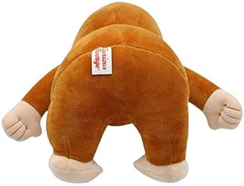 Amazon.co.jp: TWDRTDD猿ぬいぐるみ 好奇心が強いジョージ猿